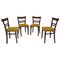 Art Deco Dining Chairs by Fischel, 1930s, Set of 4, Image 1