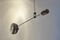 Metal Counterweight Ceiling Arm Lamp for Anvia, 1960s 1