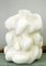 Große handmodellierte Skulpturale Vase aus Weißem Steingut von Christina Muff 2