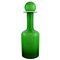Große Vase aus hellgrünem Kunstglas von Otto Brauer für Holmegaard 1