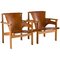 Fauteuils Mid-Century Trienna par Carl-Axel Acking pour NK, Scandinavie, Set de 2 1