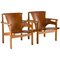 Scandinavian Mid-Century Trienna Easy Chairs by Carl-Axel Acking for NK, Set of 2 1