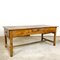 French Antique Cherry Wooden Kitchen Farmhouse Table, Image 6