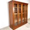 Vintage Industrial 4-Door Display Cabinet 9