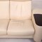 Arion Cream Leather Living Room Set from Stressless, Set of 5 14