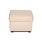 Cream Leather Ottoman from Stressless, Image 7