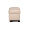 Cream Leather Ottoman from Stressless, Image 10