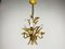 Golden Wheat Sheaf Pendant Lamp by Hans Kögl, Germany, 1970s, Image 10