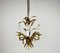 Golden Wheat Sheaf Pendant Lamp by Hans Kögl, Germany, 1970s, Image 14