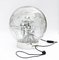 Large Hand Blown Bubble Glass Table Lamps from Doria, 1970s, Set of 2 3