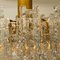 Deckenlampe aus Messing & Glas von JT Kalmar, 3er Set 19