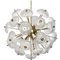 Large Cascade Light Fixture with Five Sputniks In the Style of Emil Stejnar 5
