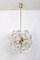 Große Deckenlampe aus Messing & Glas im Stil von Emil Stejnar 10