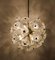 Große Deckenlampe aus Messing & Glas im Stil von Emil Stejnar 2
