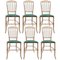 Sedia Chiavari in ottone rivestita in velluto verde smeraldo, Italia, Immagine 3