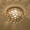 Iron and Clear Glass Flush Mount / Wall Light from Limburg, 1960s, Image 7