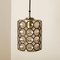 Iron and Clear Glass Flush Mount / Wall Light from Limburg, 1960s 10