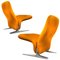 Dutch Lounge Chairs by Pierre Paulin for Artifort in New Kvadrat Upholstery, 1970s, Set of 2 1