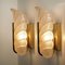 Brass Wall Sconces by Fagerlund for Orrefors, 1960, Set of 2 2