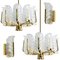 Brass Wall Sconces by Fagerlund for Orrefors, 1960, Set of 2 13