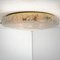 Large Glass Flush Mount Wall Light from Hillebrand, 1960, Image 4