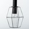 Geometric Iron and Clear Glass Chandelier from Limburg, Image 9