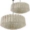 Chandeliers with Glass Tubes from Doria, 1960s, Set of 2 5
