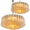 Chandeliers with Glass Tubes from Doria, 1960s, Set of 2, Image 1