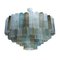 Lampada da soffitto Tronchi in vetro di Murano, anni '50, Immagine 1