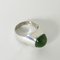 Silver and Chrysoprase Ring from Kaplans 4