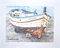 Michele Cascarano, Boat, Watercolor on Cardboard, 2018 1