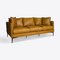 Tan Leather Sofa, Image 2