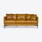 Tan Leather Sofa, Image 1