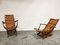 Wooden Folding Garden Chairs with Table, 1950s, Set of 3, Image 7