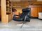 Vintage Leather & Teak Lounge Armchair by Hans Kaufeld, 1970s, Image 1