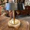 Italian Travertine and Brass Table Lamp from Fratelli Mannelli, 1960s 2