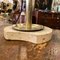 Italian Travertine and Brass Table Lamp from Fratelli Mannelli, 1960s 8