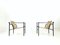 LC1 Armchairs by Charlotte Perriand and Le Corbusier for Cassina, 1970s, Set of 2 7