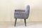 Art Deco Velvet Lounge Chair, 1940s 3