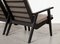 Black Lacquered Beech 1611 Lounge Chairs by Rob Parry for Gelderland, 1952, Set of 2 8