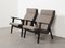 Black Lacquered Beech 1611 Lounge Chairs by Rob Parry for Gelderland, 1952, Set of 2 2