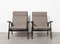 Black Lacquered Beech 1611 Lounge Chairs by Rob Parry for Gelderland, 1952, Set of 2 5