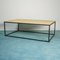 Vintage Industrial Handcrafted Iron Coffee Table, 1970s 2