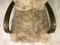 Vintage Brown Sheepskin Armchair, Image 15