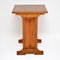 Antique Arts & Crafts Elm Writing Table, Image 3