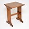 Antique Arts & Crafts Elm Writing Table, Image 2