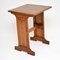 Antique Arts & Crafts Elm Writing Table, Image 1