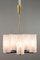 Viennese Frosted Glass Chandelier by J.T. Kalmar, 1960s 5