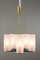 Viennese Frosted Glass Chandelier by J.T. Kalmar, 1960s, Image 4