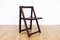 Aldo Jacober Style Beechwood Folding Chair, 1970s 1